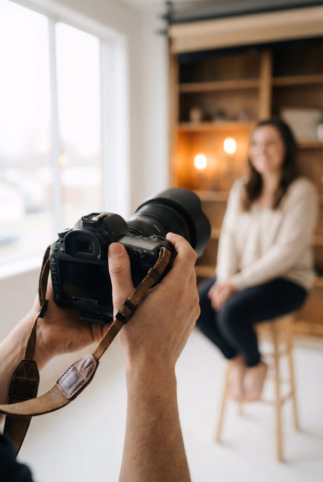 Photographer at work